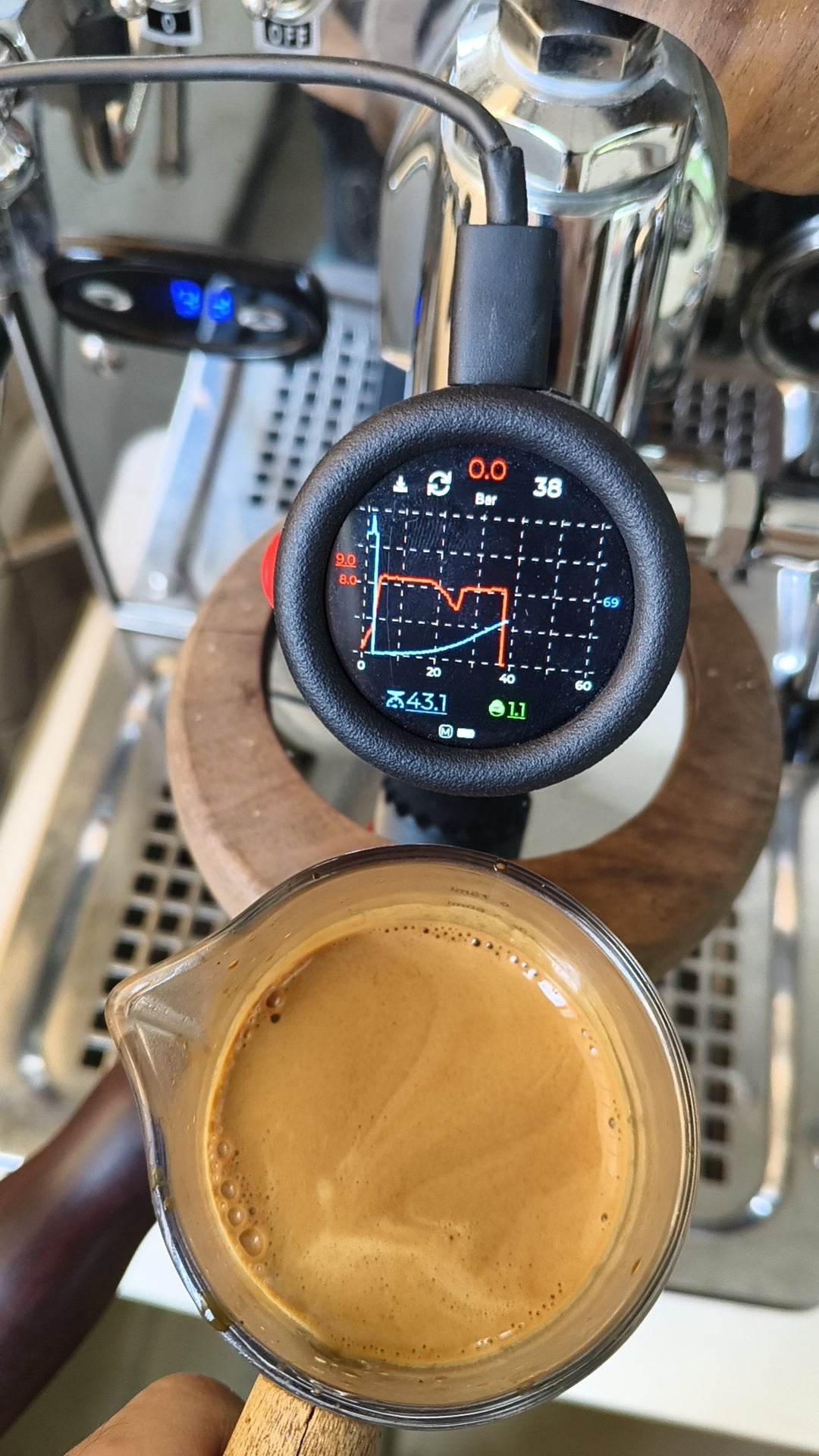 Prometure PMT-0001 Bluetooth Espresso Pressure Gauge